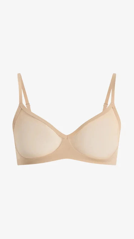 Commando Commando Chic Mesh Bralette in Beige