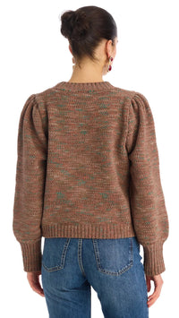 Allison New York Charlotte Sweater in Mocha