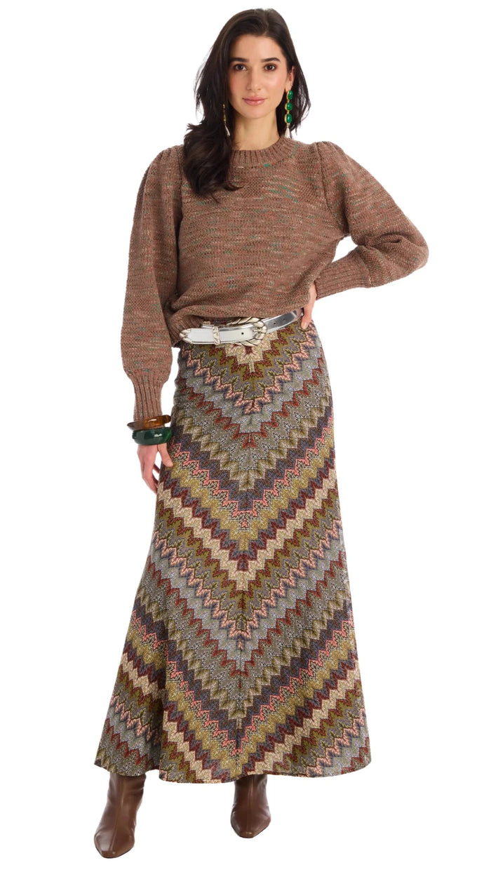 Allison New York Charlotte Sweater in Mocha