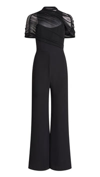 Amanda Uprichard Evianna Jumpsuit in Black