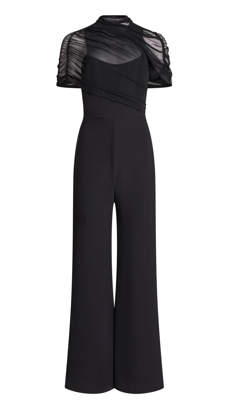 Amanda Uprichard Evianna Jumpsuit in Black