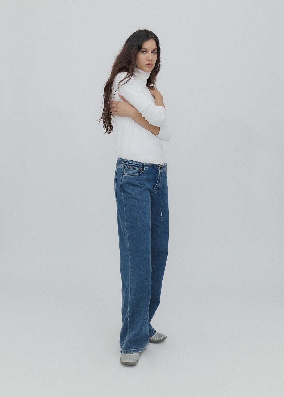 Still Here Cool Relaxed Jean in Classic Blue