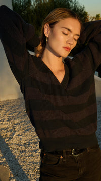 Nation LTD Delaney Sweater in Nightsky