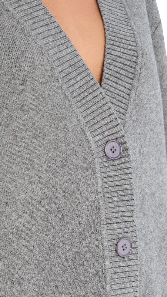Seroya Denise Cardigan in Medium Grey