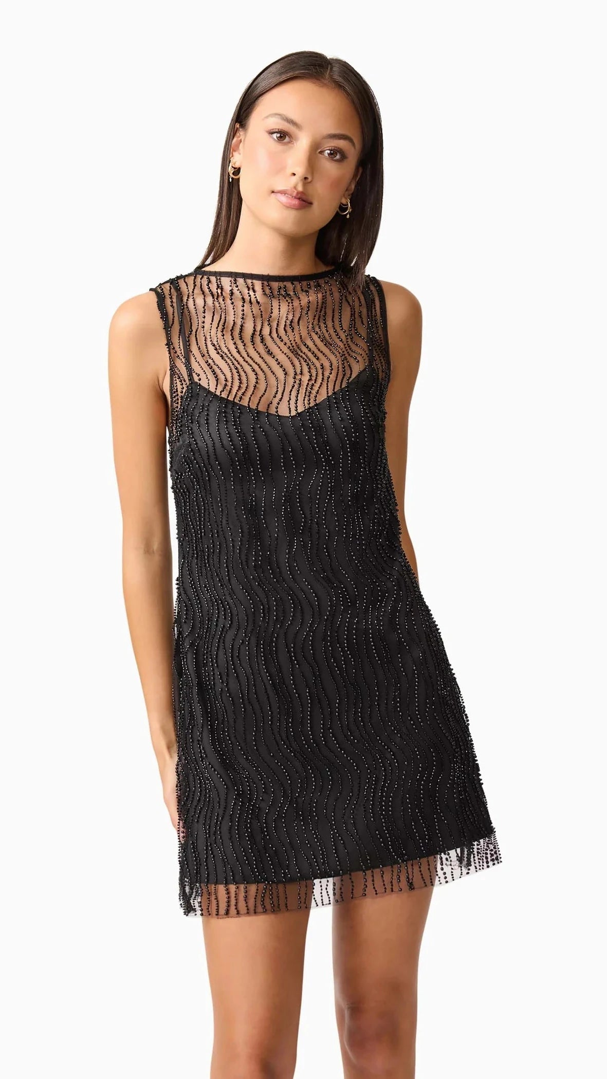 Elliatt Margot Shift Dress in Black