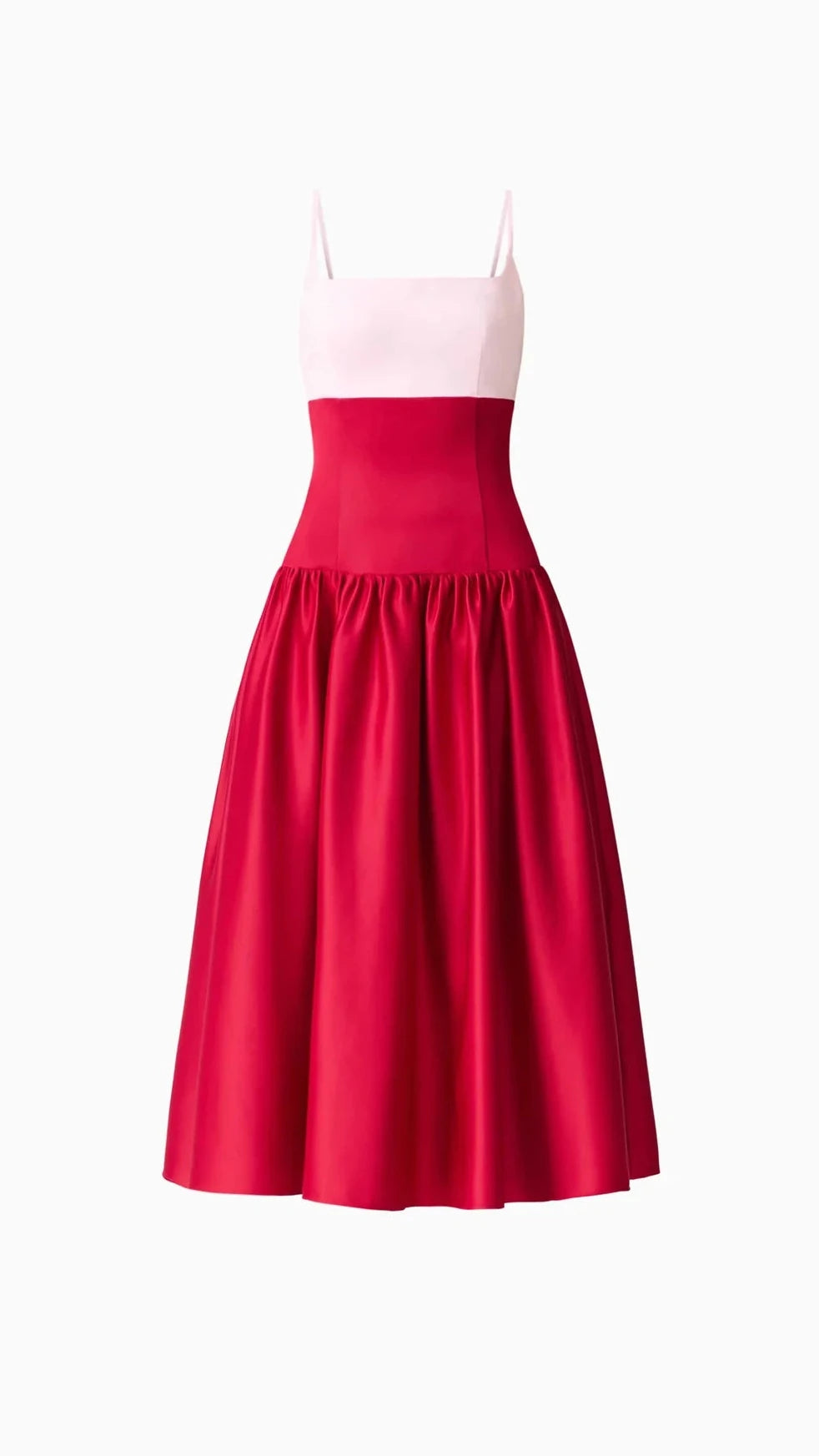 Elliatt June A-Line Gown in Pink & Red