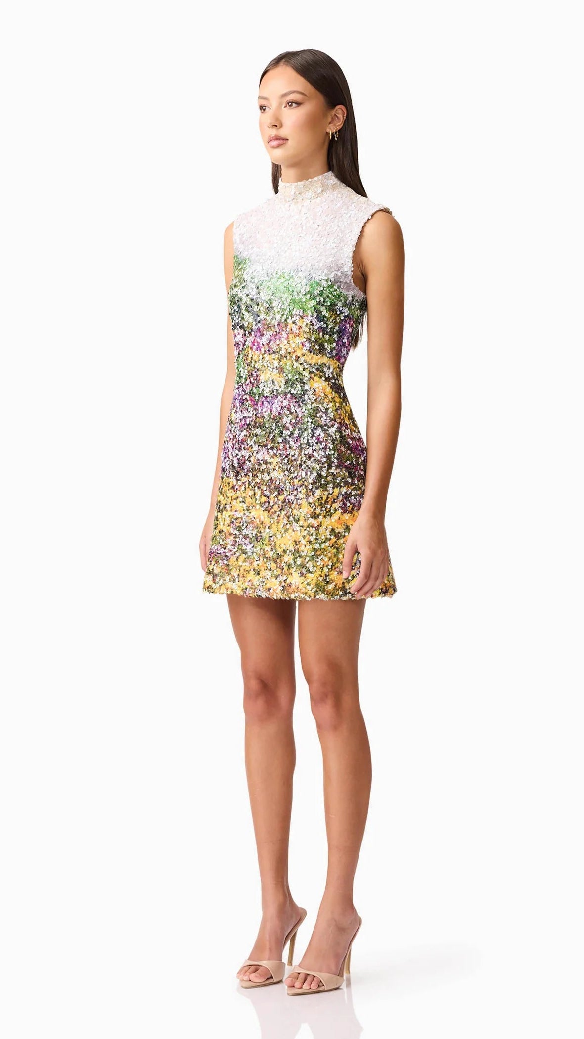 Elliatt Arden Sequin Mini Dress in Multi