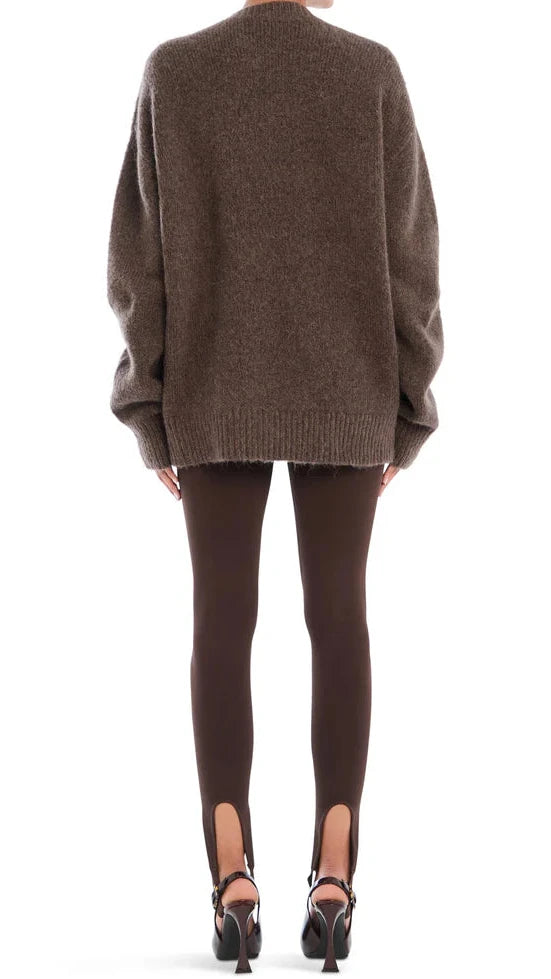 Seroya Kelsey Stirrup Legging in Slate Brown