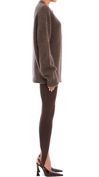 Seroya Kelsey Stirrup Legging in Slate Brown