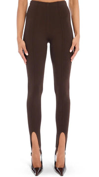 Seroya Kelsey Stirrup Legging in Slate Brown