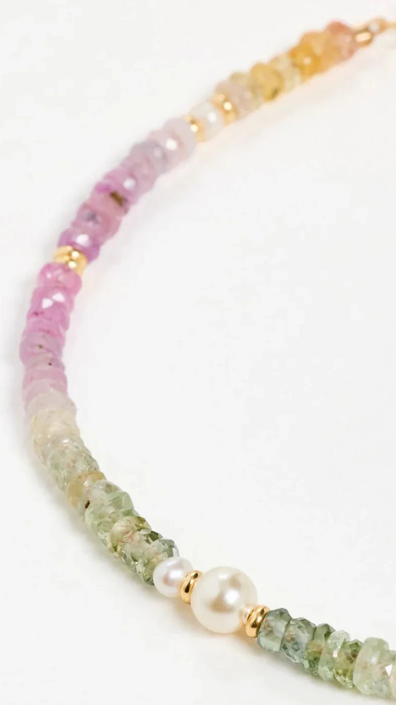 Shashi Jewelry Ella Gemstone Bracelet in Pink