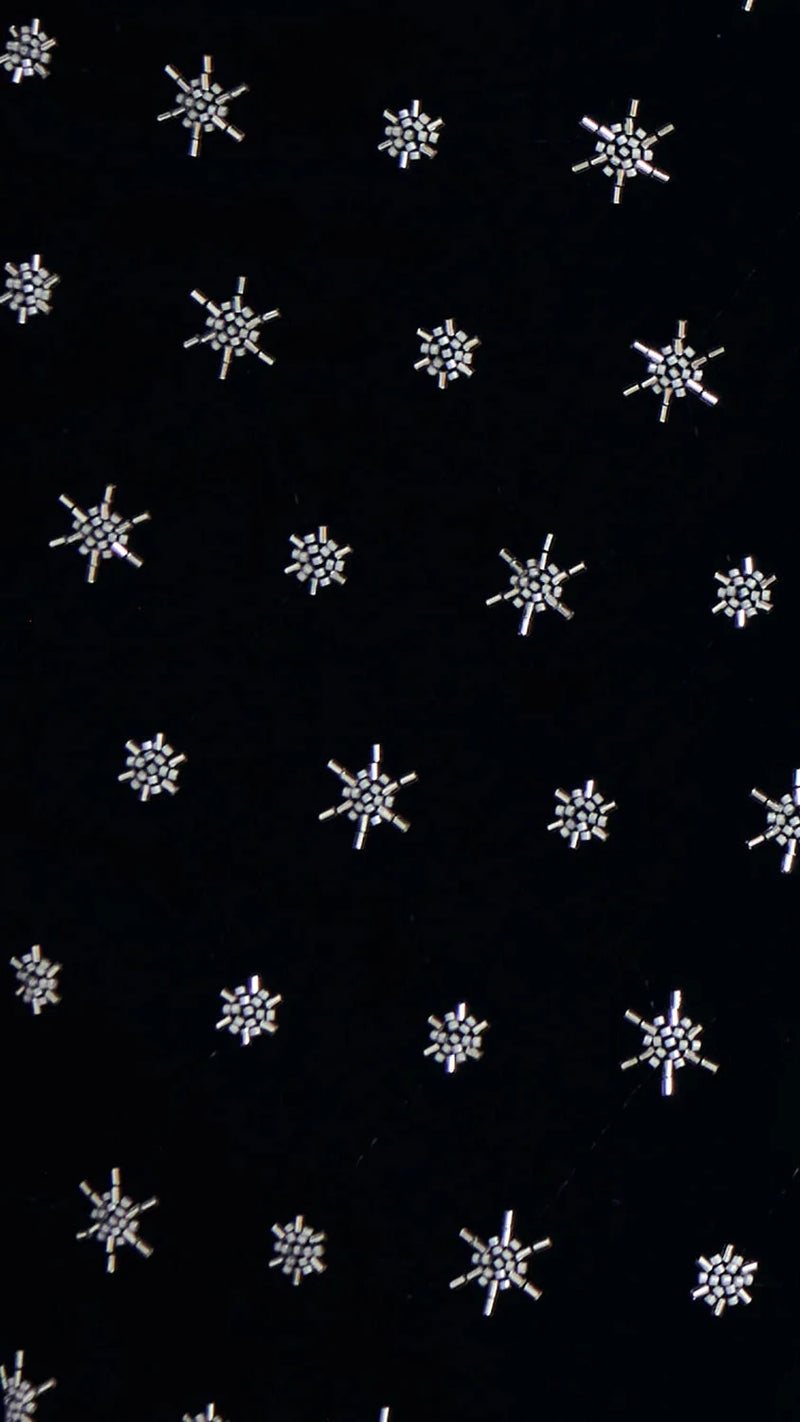 Saylor Emrys Velvet Beaded Midi Dress in Black