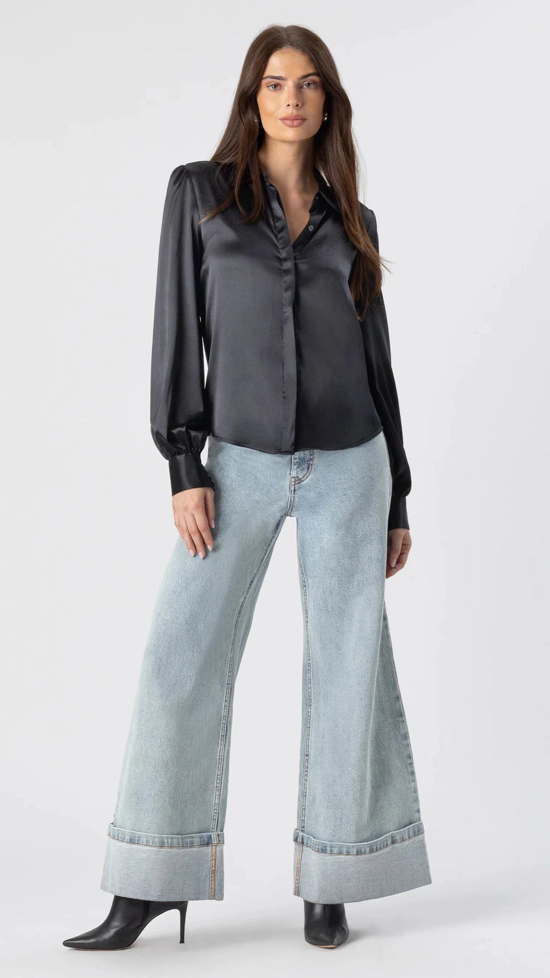Generation Love Maxwell Blouse in Black