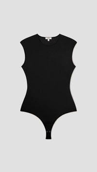 AGOLDE Aura Sleeveless Bodysuit in Black