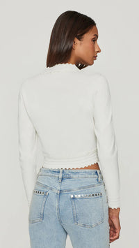 Generation Love Blossom Cardigan in White