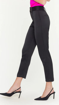 Generation Love Tula Satin Pant in Black