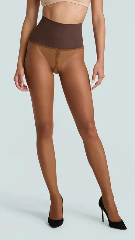 Commando Essential Sheer Tights in Espresso