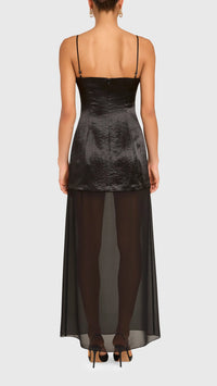 Amanda Uprichard Tabitha Dress in Black