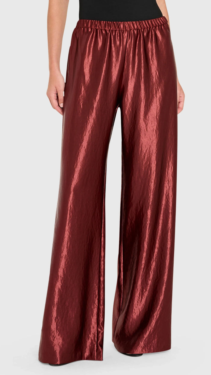 Amanda Uprichard Mariko Pants in Russet