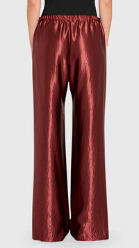 Amanda Uprichard Mariko Pants in Russet