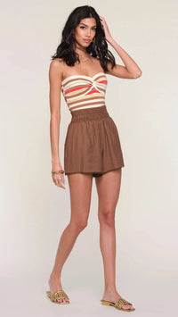 Heartloom Como Short in Mocha