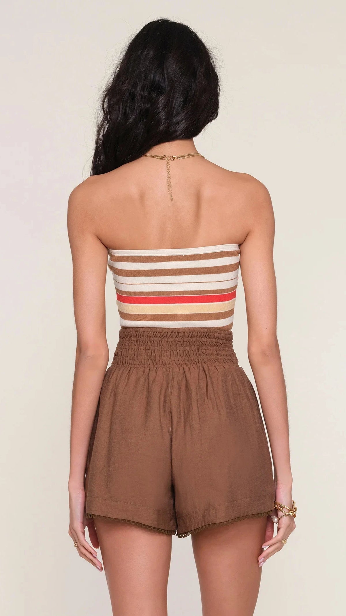 Heartloom Como Short in Mocha