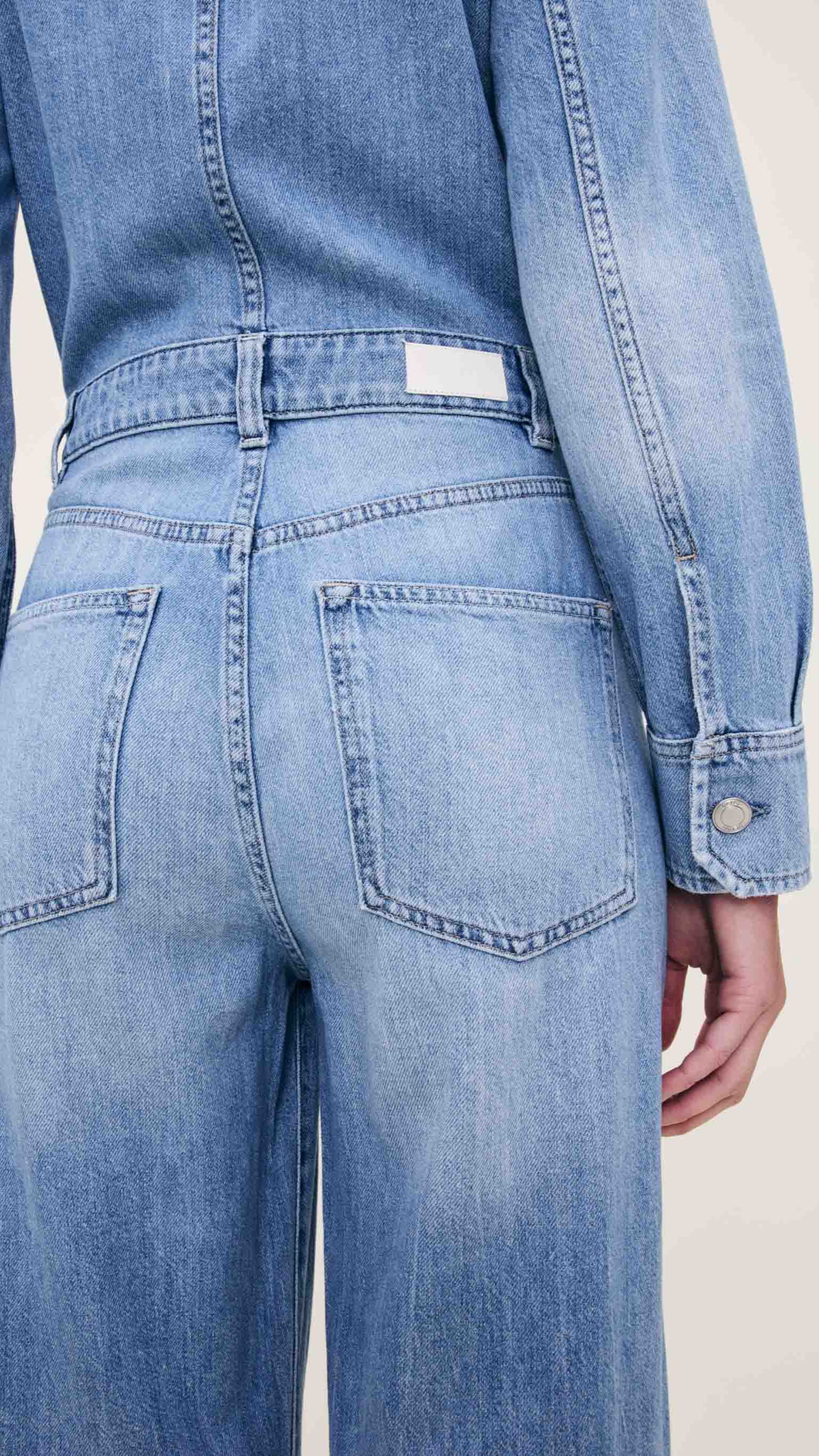 DL1961 Ines Denim Jumpsuit in Geneva – Suite 201