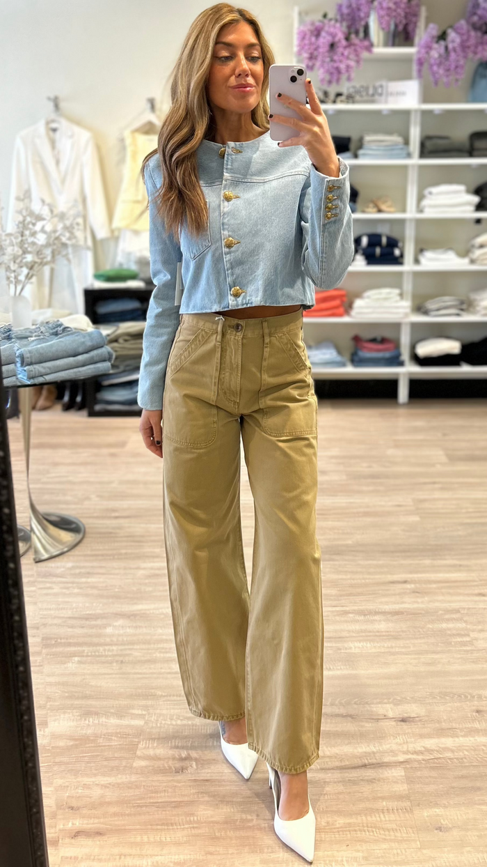 Citizens of Humanity Priah Denim Jacket in Damaris