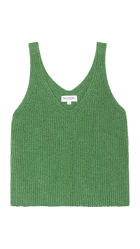 Nation LTD Cece Sweater Tank in Green Lawn