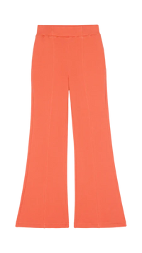 Nation LTD Reece Flare Sweatpants in Coral Kiss