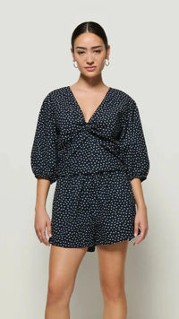 Nation LTD Flynn Short in Cabana Polka Dot