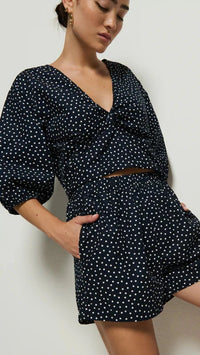 Nation LTD Flynn Short in Cabana Polka Dot