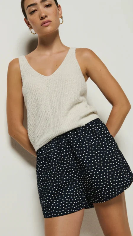 Nation LTD Flynn Short in Cabana Polka Dot