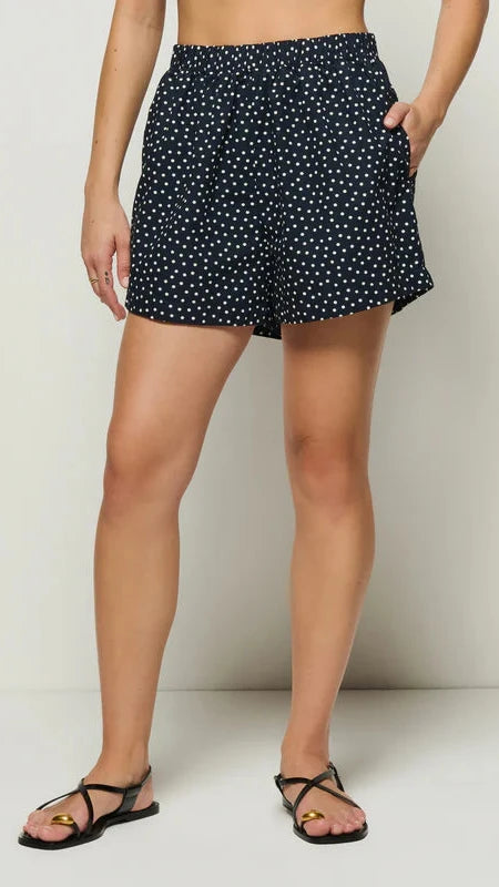 Nation LTD Flynn Short in Cabana Polka Dot