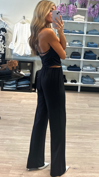 Lamarque Enza Halter Top in Black