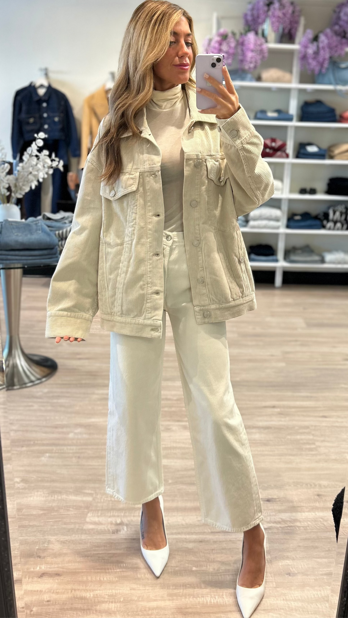 AGOLDE Ren Cropped Wide Leg in Brown Rice