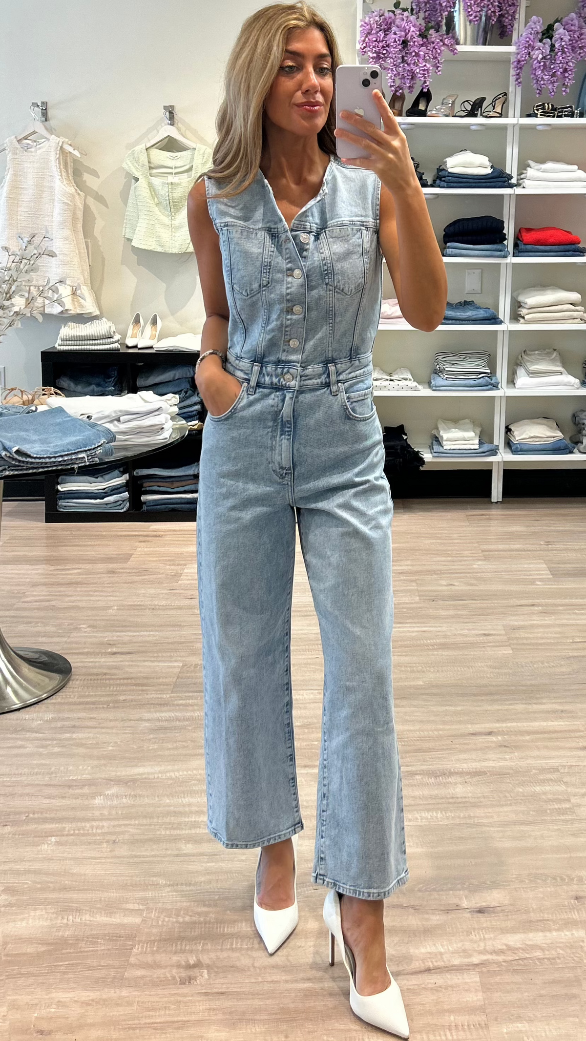 Paige Cirie Ankle Jumpsuit in Mezza