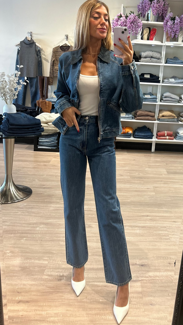 SLVRLAKE Camden Denim Jacket in LA Woman