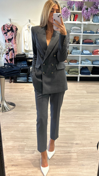 Favorite Daughter The Phoebe Blazer in Grey