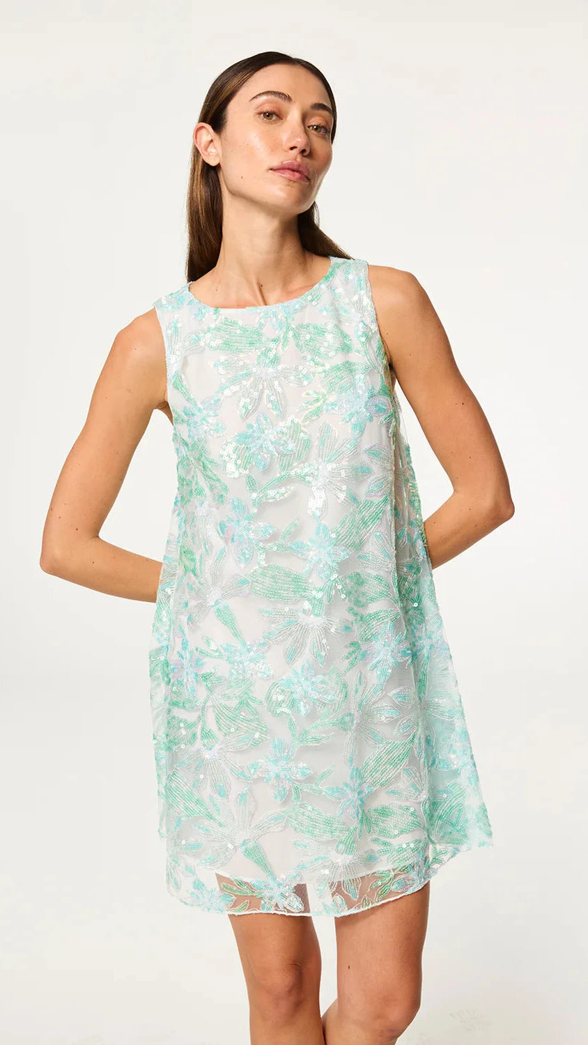 Misa Jonah Sequin Mini Dress
