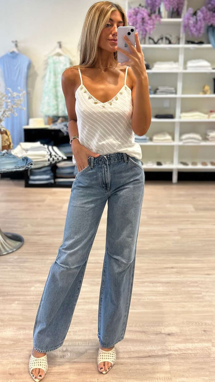 Generation Love Rhonda Carm Cami in White