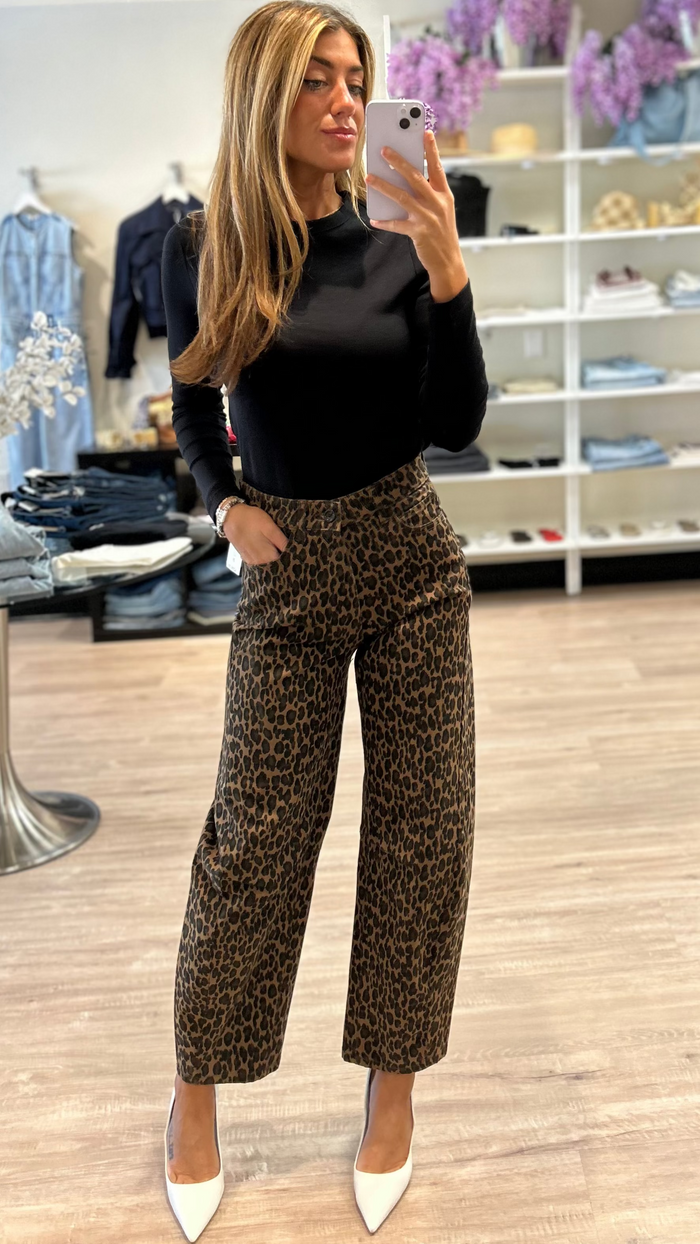 DL1961 Miro High Rise Barrel 28" in Leopard