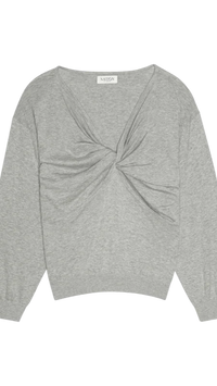 Nation LTD Jolie Sweater in Heather Grey