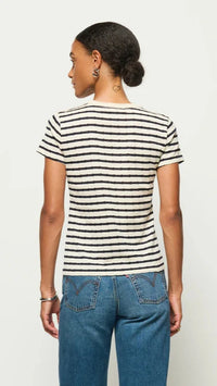 Nation LTD Laurence Vintage Tee in Night Sky Stripe