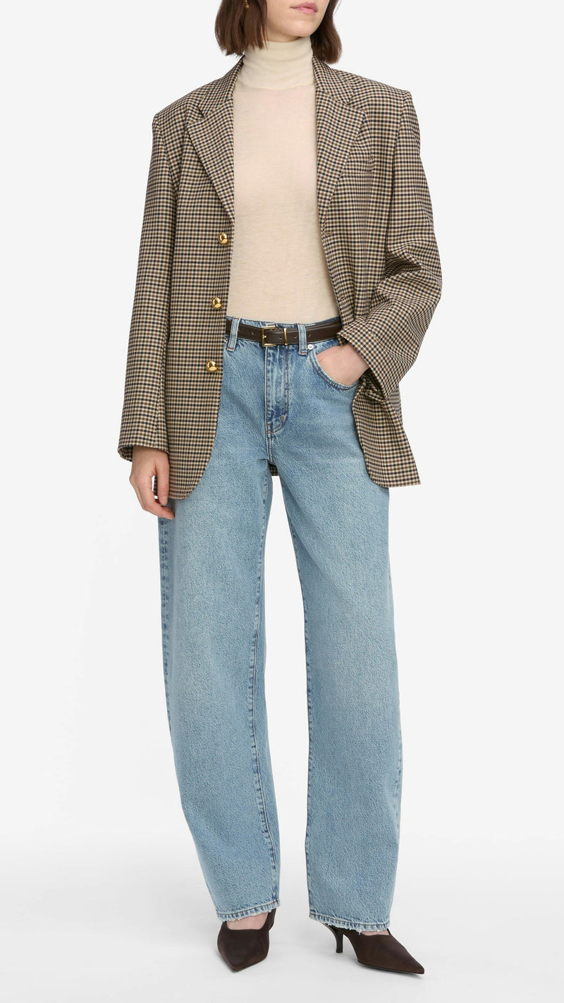 Frame The Houndstooth Blazer in Plaid
