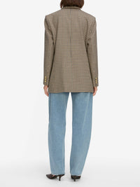 Frame The Houndstooth Blazer in Plaid