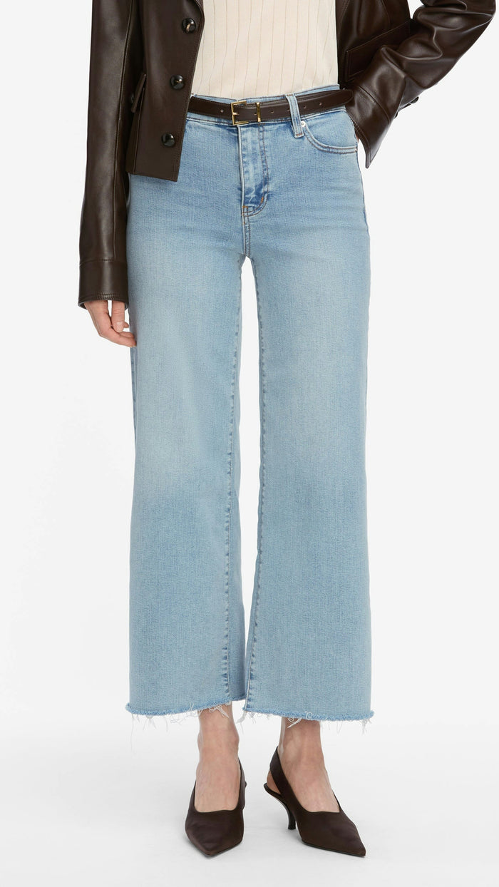 Frame Denim Le Palazzo Crop in Tribute