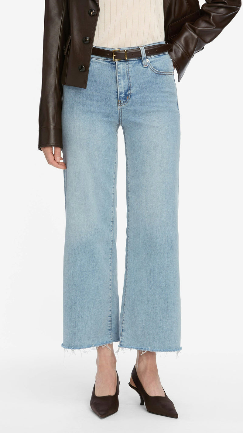 Frame Denim Le Palazzo Crop in Tribute