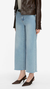 Frame Denim Le Palazzo Crop in Tribute
