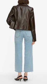 Frame Denim Le Palazzo Crop in Tribute